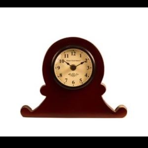 Handicraft wooden table clock